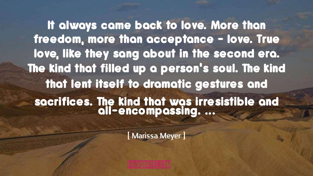 Lost Love That Came Back quotes by Marissa Meyer