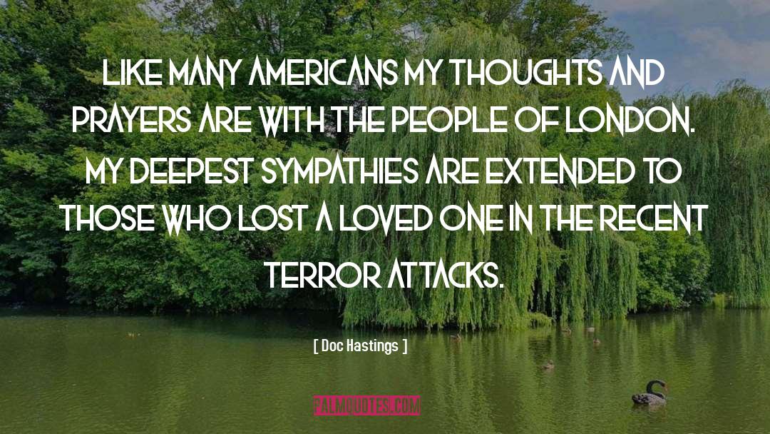 Lost Loved quotes by Doc Hastings