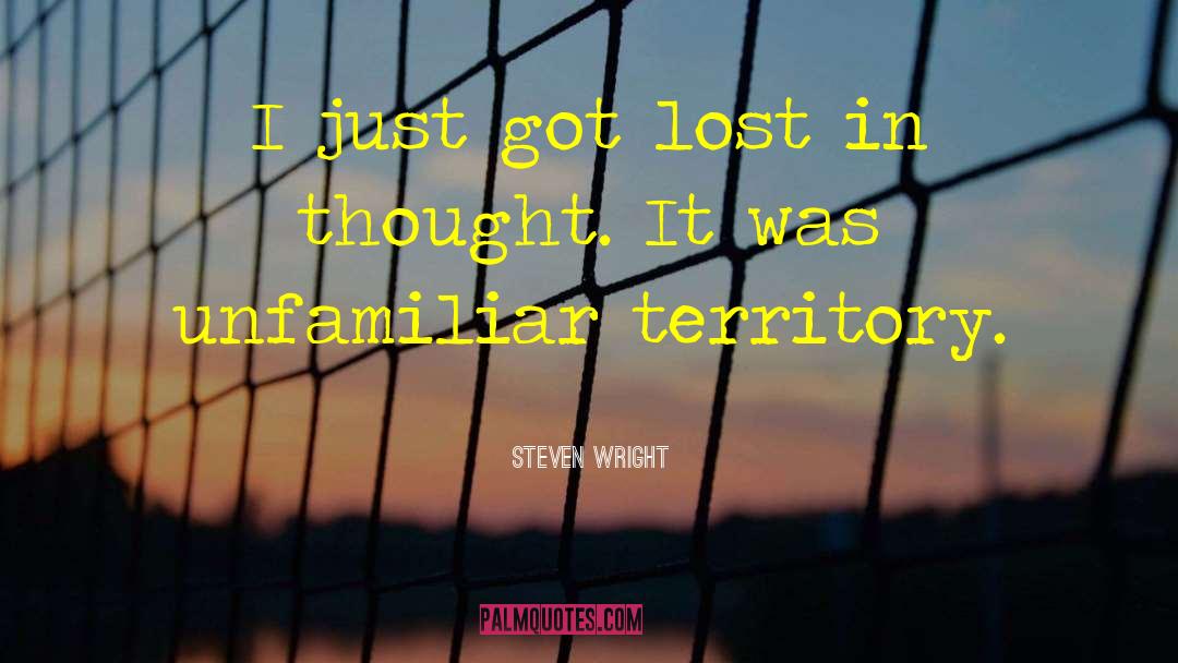 Lost Lover quotes by Steven Wright