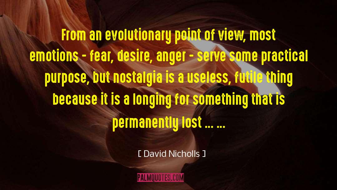Lost Memories quotes by David Nicholls