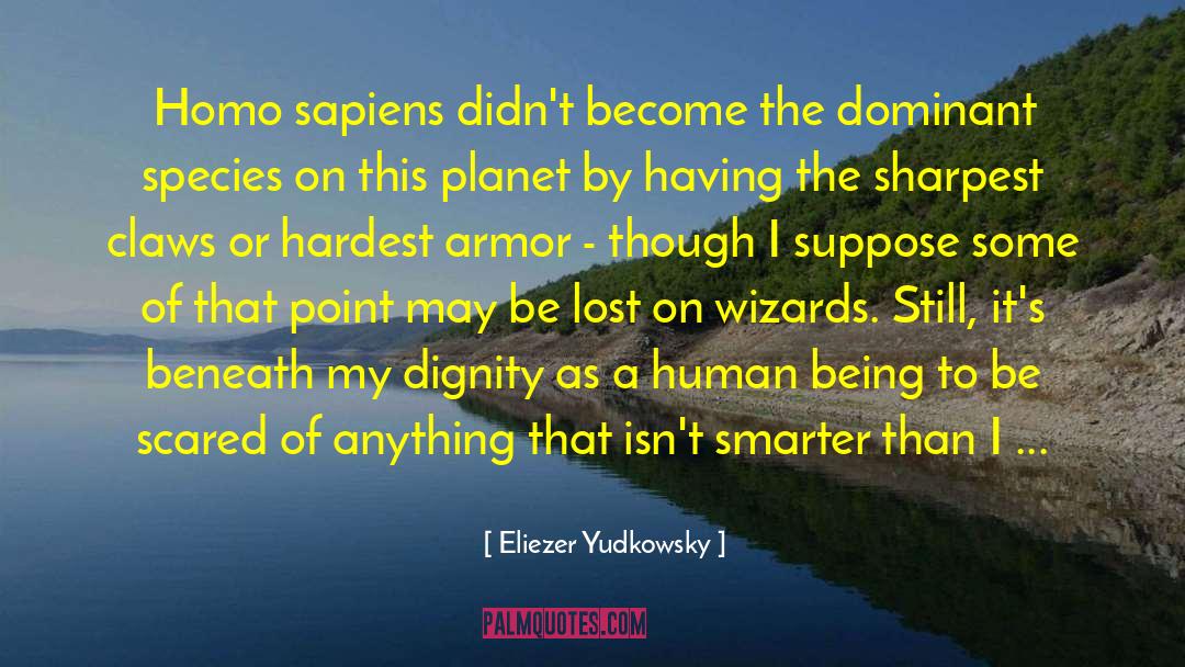 Lost My Sanity quotes by Eliezer Yudkowsky