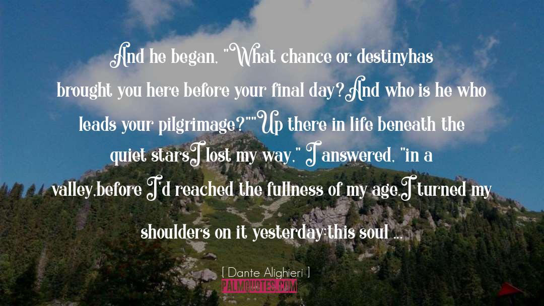 Lost My Way quotes by Dante Alighieri