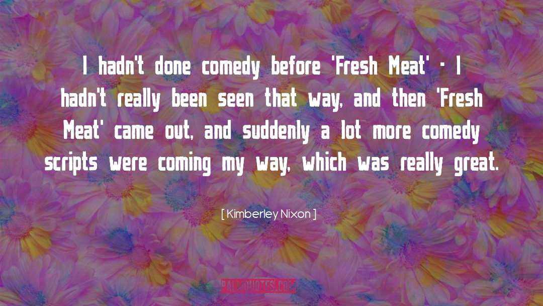 Lost My Way quotes by Kimberley Nixon