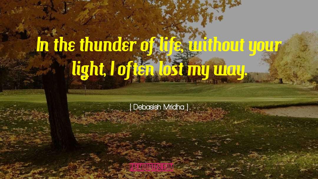 Lost My Way quotes by Debasish Mridha