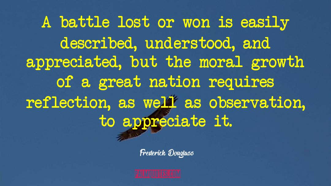 Lost Nation 127 quotes by Frederick Douglass