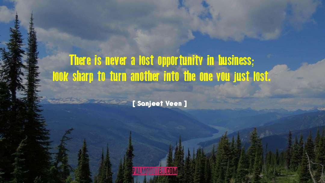 Lost Opportunity Caricature quotes by Sanjeet Veen