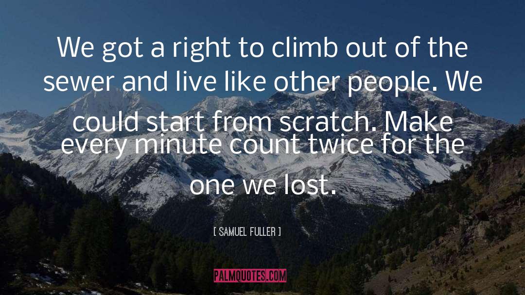 Lost People quotes by Samuel Fuller