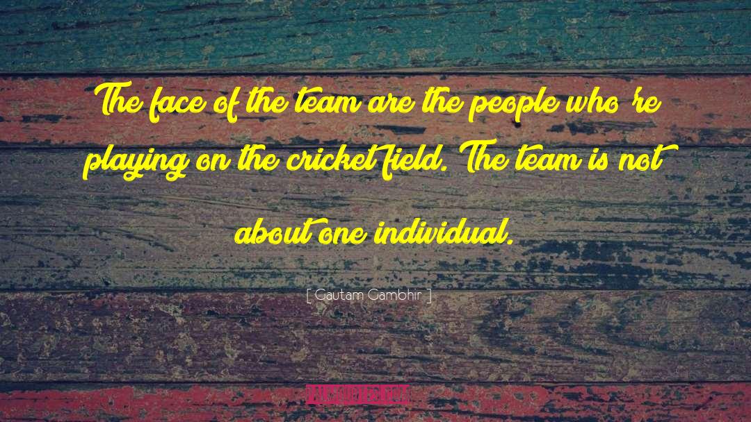 Lost People quotes by Gautam Gambhir