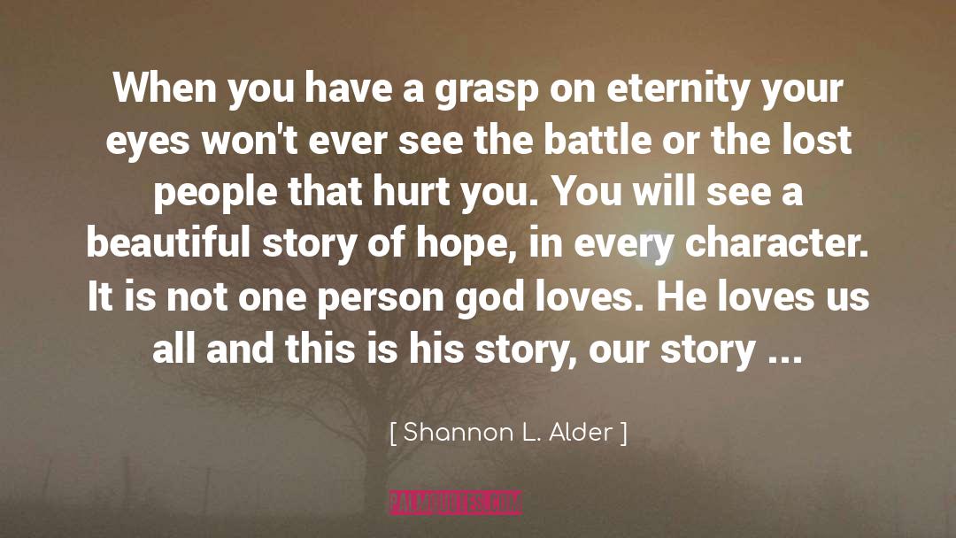 Lost People quotes by Shannon L. Alder