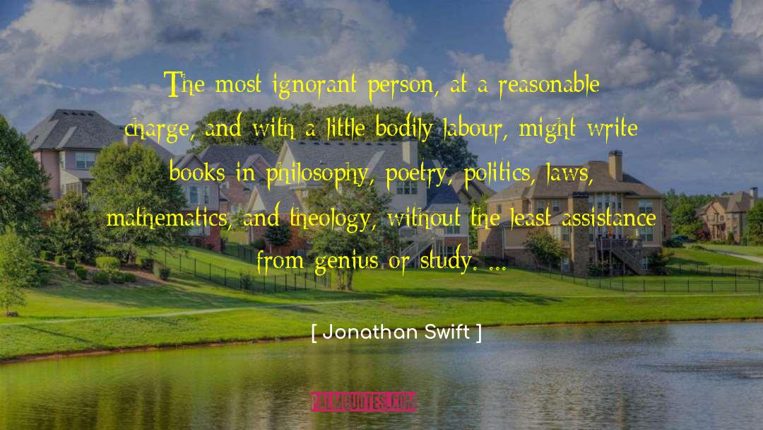 Lost Person quotes by Jonathan Swift