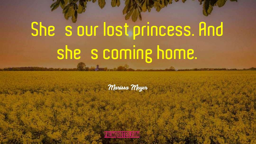 Lost Princess quotes by Marissa Meyer