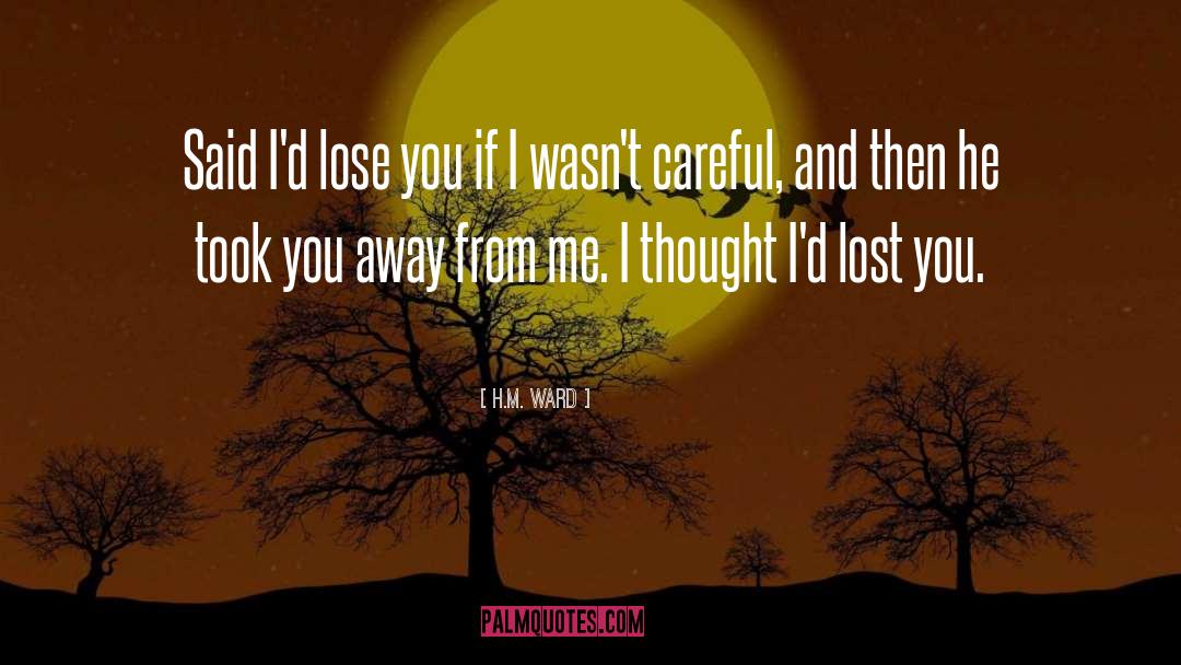 Lost quotes by H.M. Ward