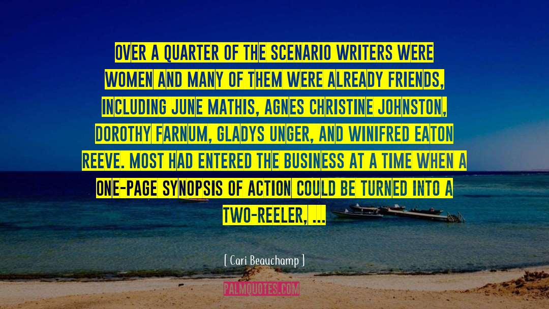 Lost Women Writers quotes by Cari Beauchamp