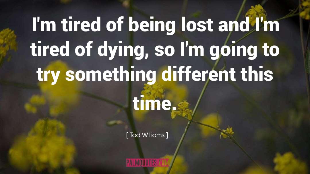 Lost World quotes by Tad Williams