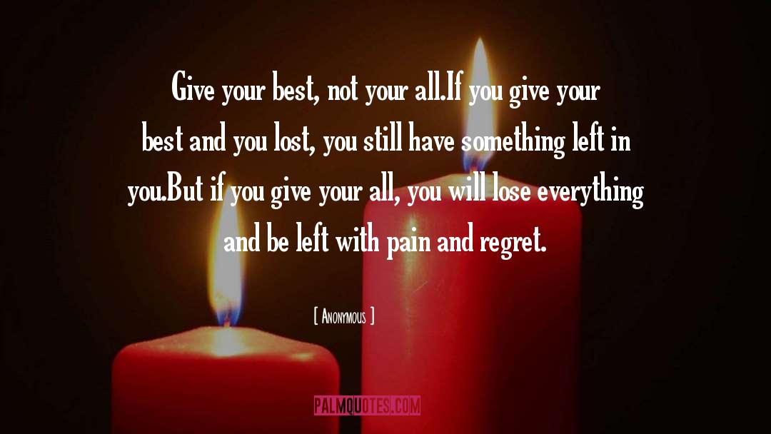 Lost You quotes by Anonymous