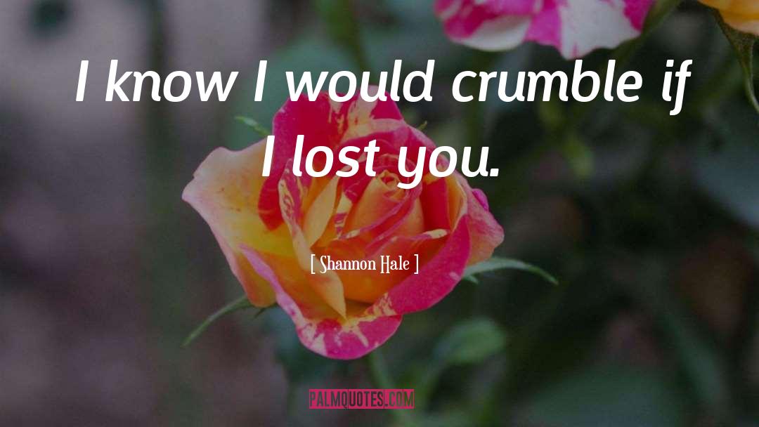 Lost You quotes by Shannon Hale