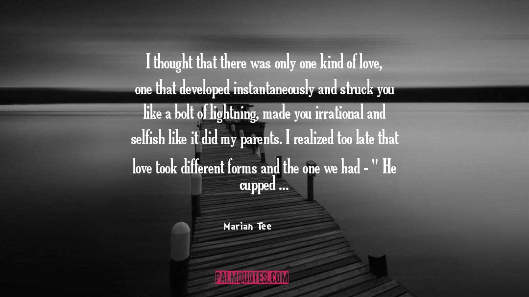 Lost You quotes by Marian Tee