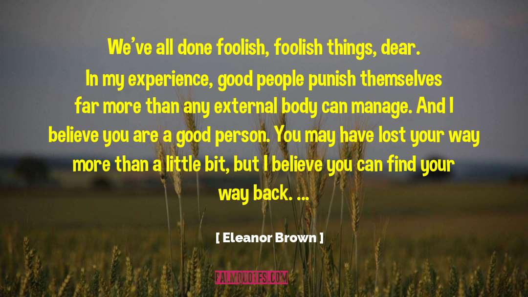 Lost Your Way quotes by Eleanor Brown