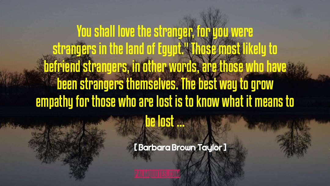 Lost Yourself quotes by Barbara Brown Taylor