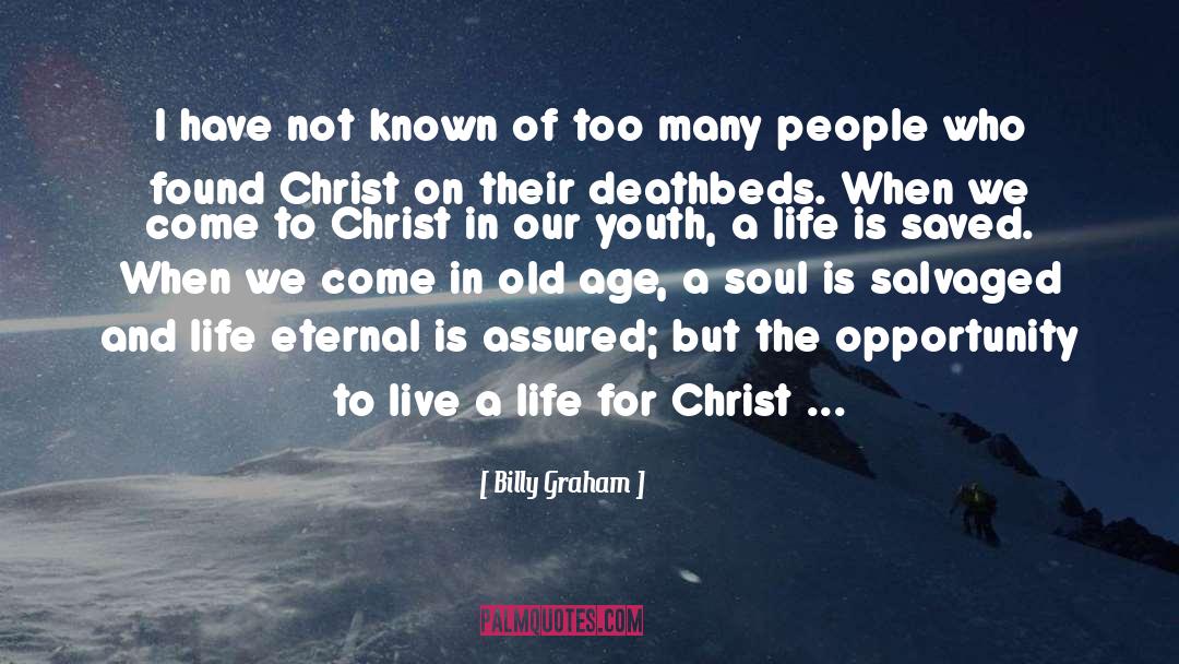 Lost Youth Volume 1 quotes by Billy Graham