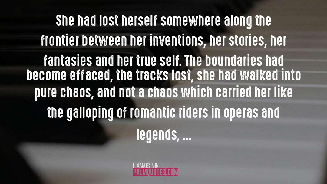 Lostness quotes by Anais Nin