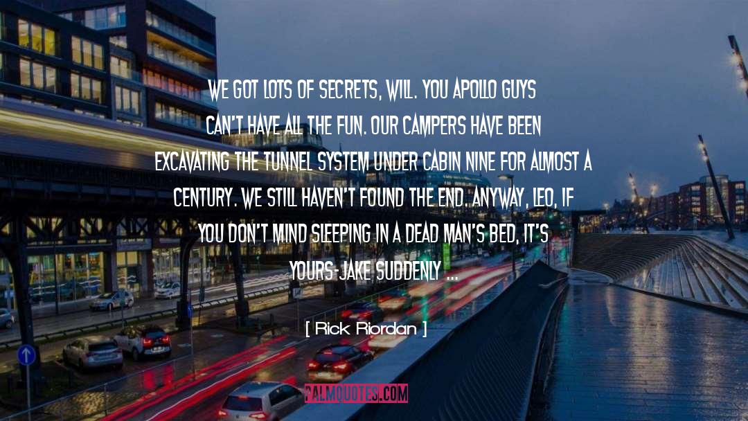 Lots quotes by Rick Riordan
