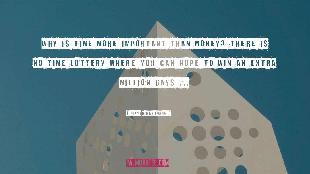 Lottery quotes by Silvia Hartmann