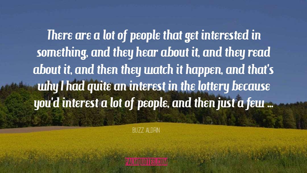 Lottery quotes by Buzz Aldrin