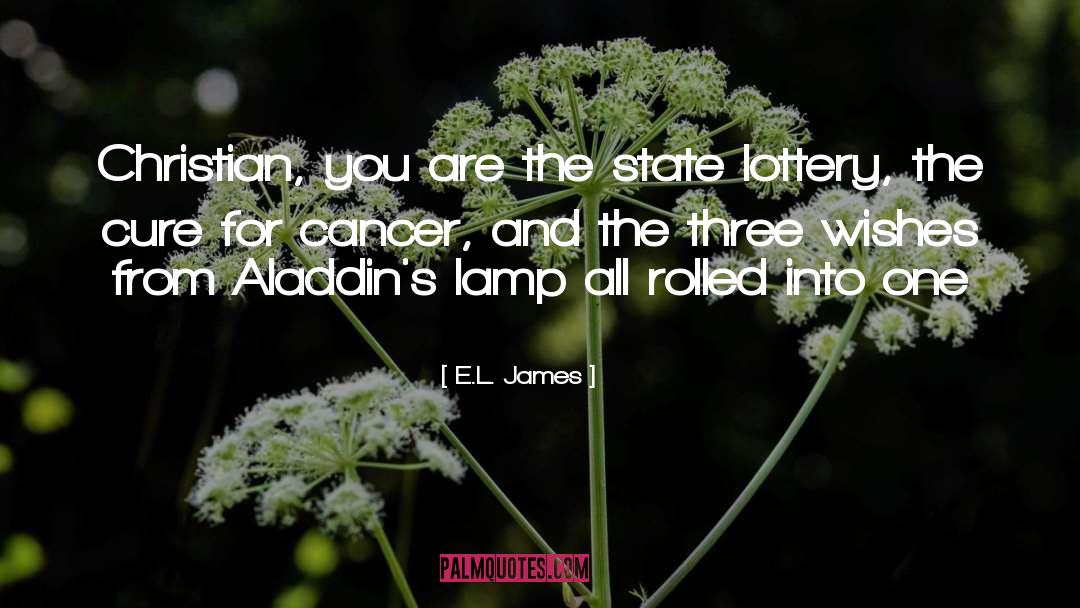 Lottery Theme quotes by E.L. James