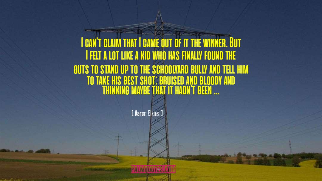 Lottery Winner quotes by Aaron Elkins