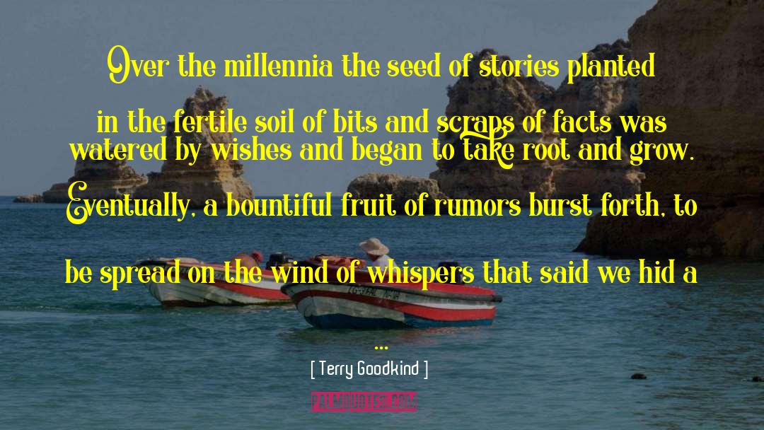 Lotus Seeds quotes by Terry Goodkind