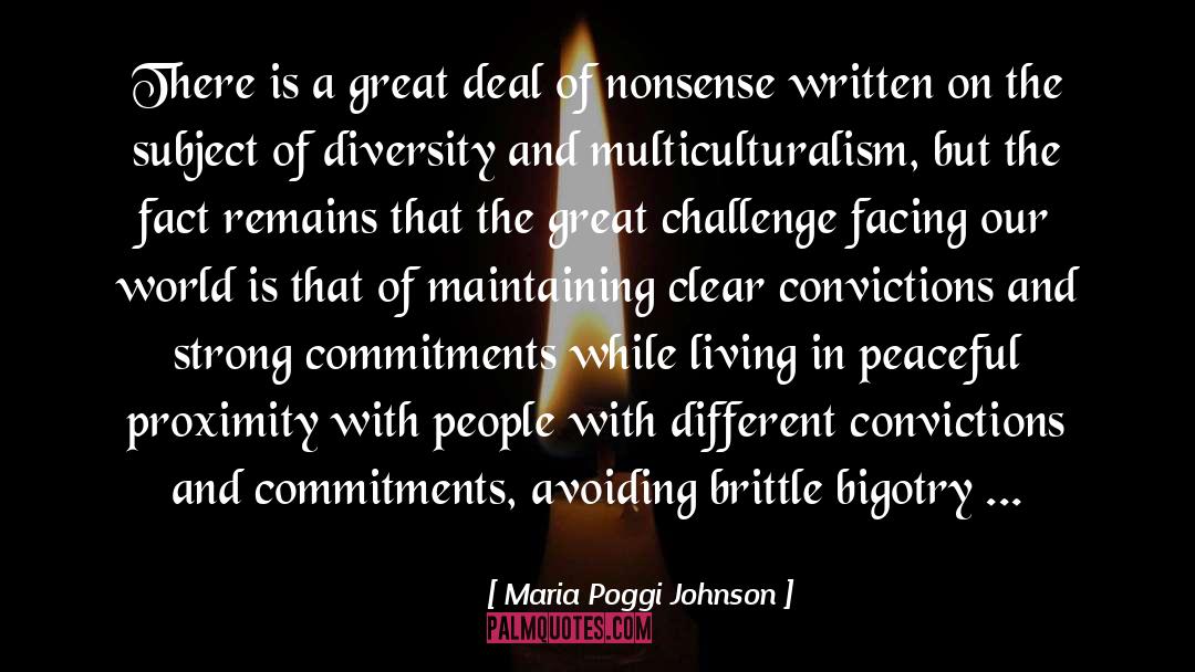 Lou Johnson quotes by Maria Poggi Johnson