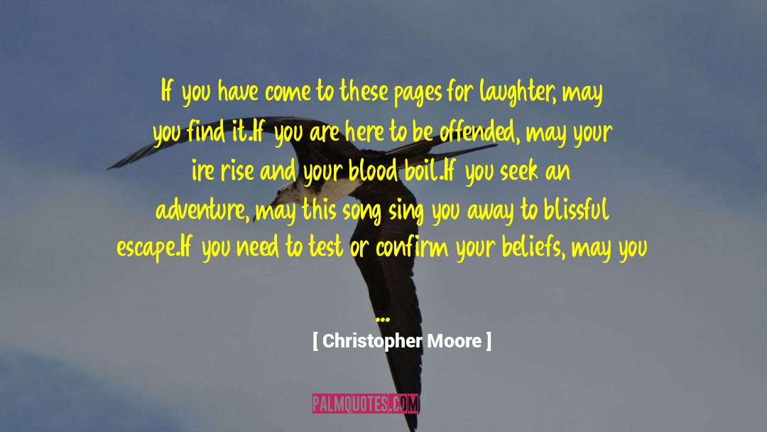 Loud Laughter quotes by Christopher Moore
