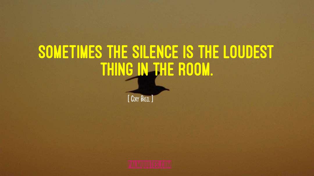 Loud Silence quotes by Cory Basil