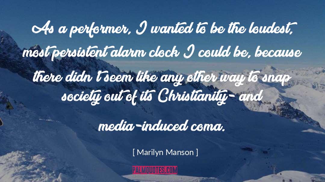 Loudest quotes by Marilyn Manson