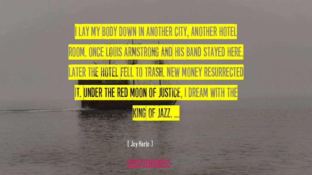 Louis Armstrong quotes by Joy Harjo