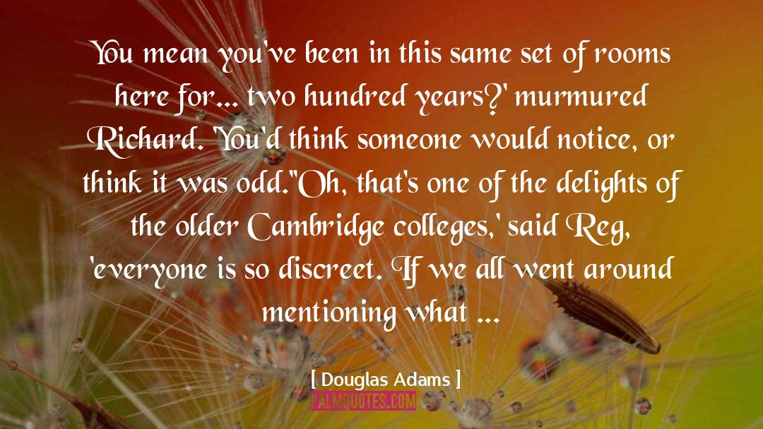 Louisa Adams quotes by Douglas Adams