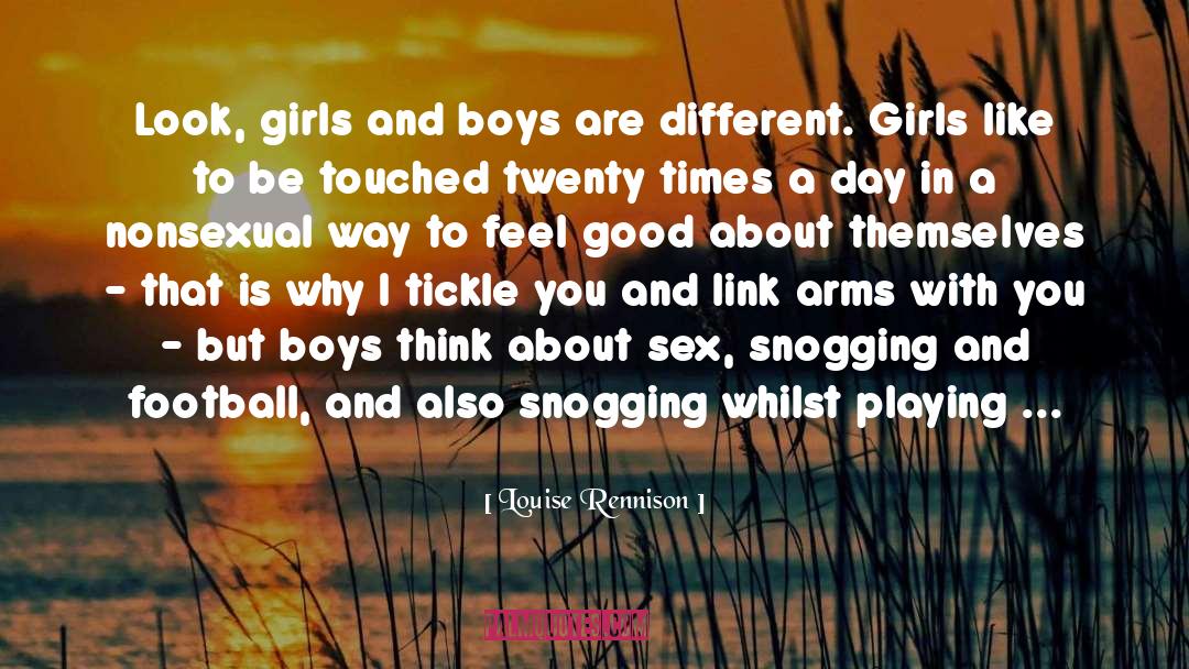 Louise Rennison quotes by Louise Rennison