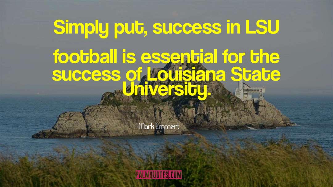Louisiana quotes by Mark Emmert