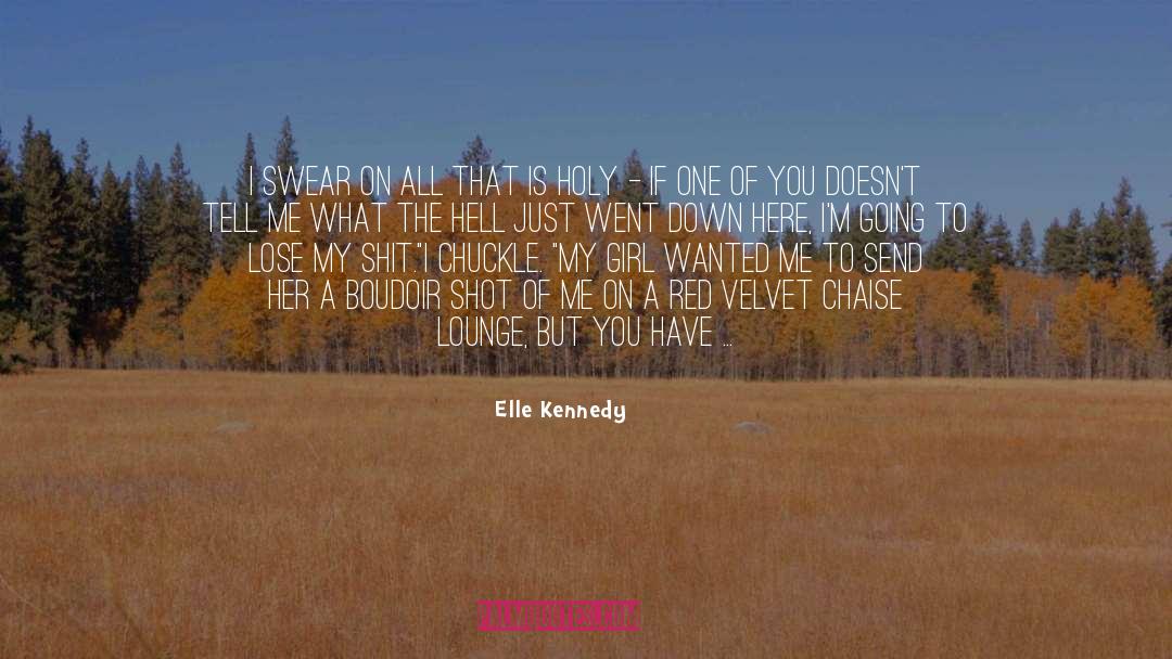 Lounge quotes by Elle Kennedy