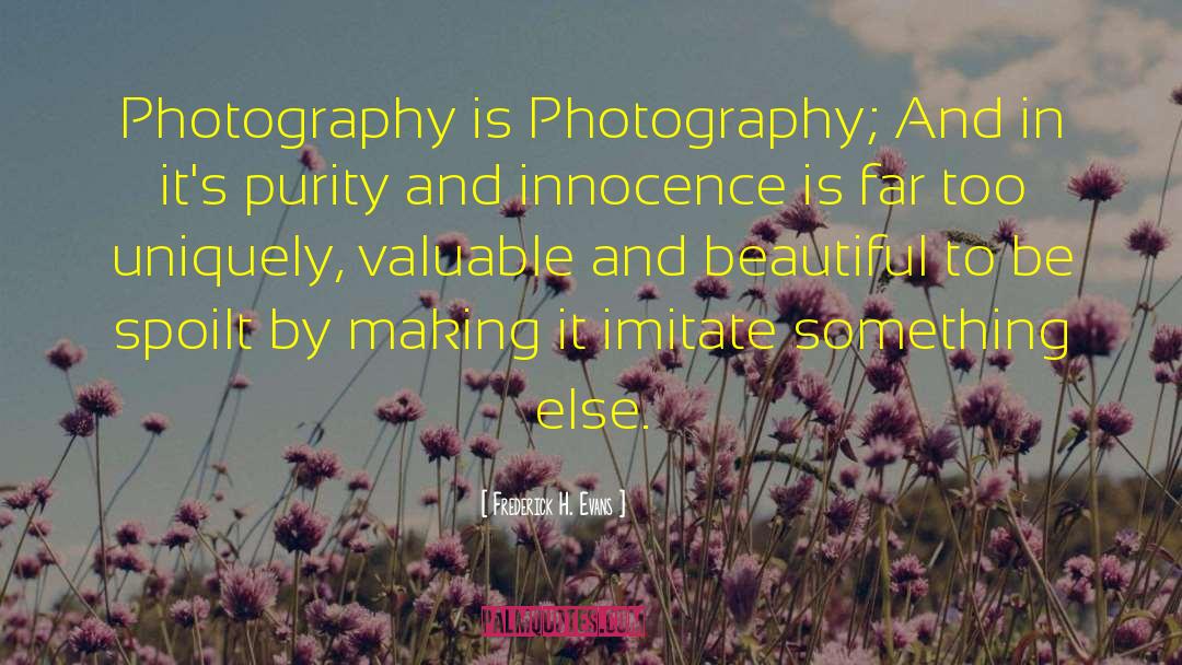 Loupe Photography quotes by Frederick H. Evans