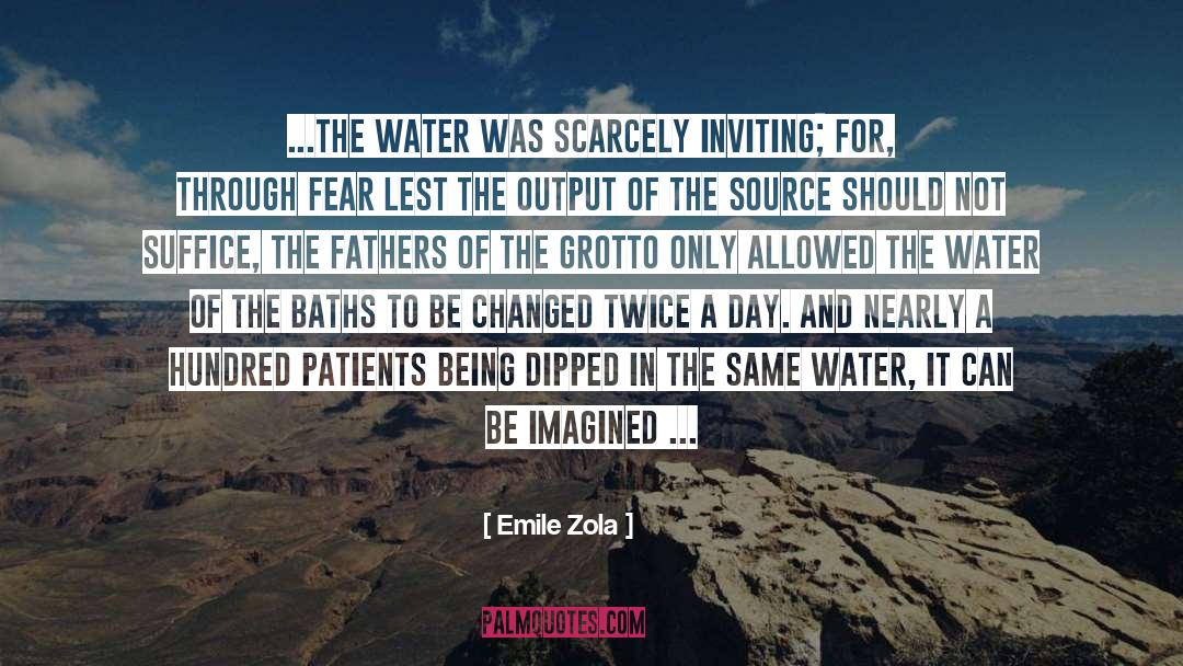 Lourdes quotes by Emile Zola