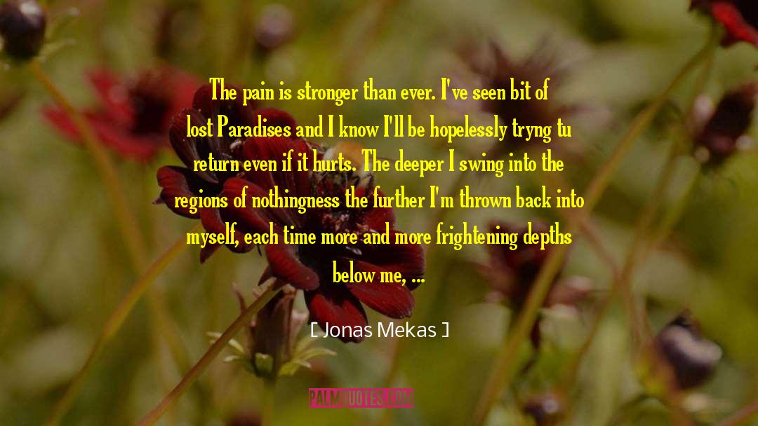 Lousy quotes by Jonas Mekas