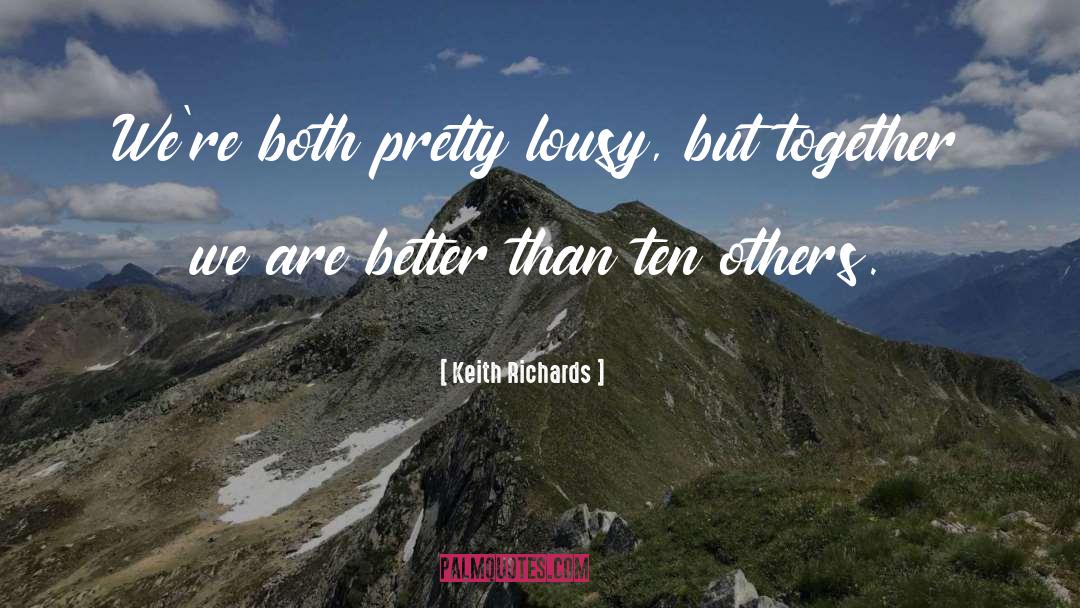 Lousy quotes by Keith Richards