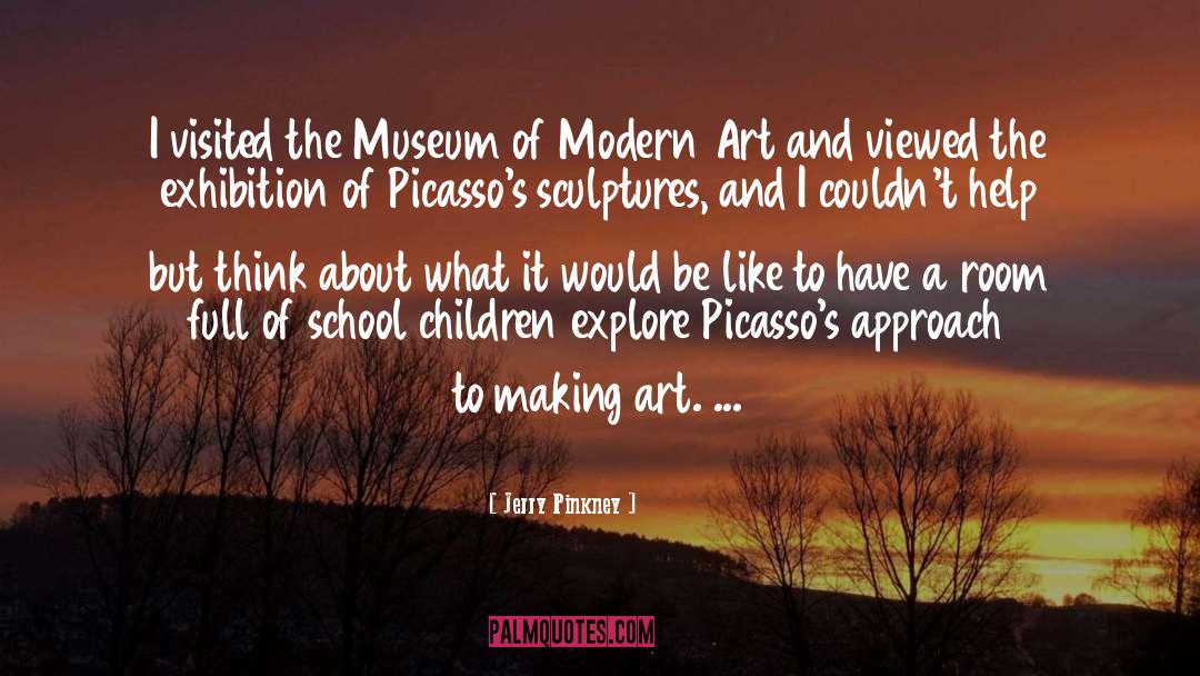 Louvre Museum Tickets quotes by Jerry Pinkney