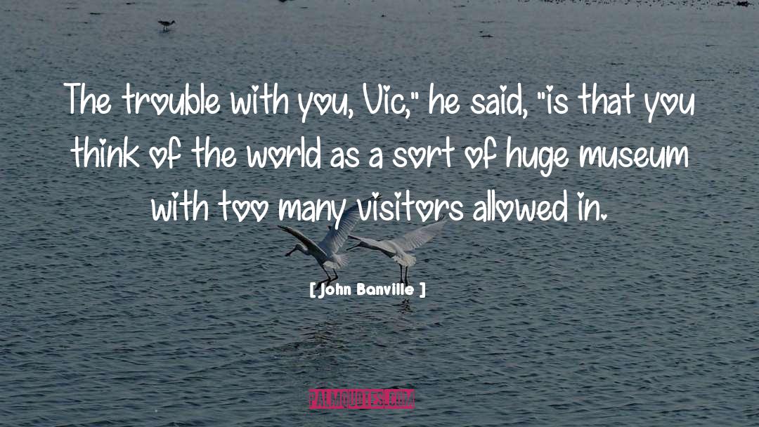 Louvre Museum Tickets quotes by John Banville