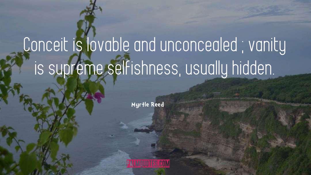 Lovable quotes by Myrtle Reed