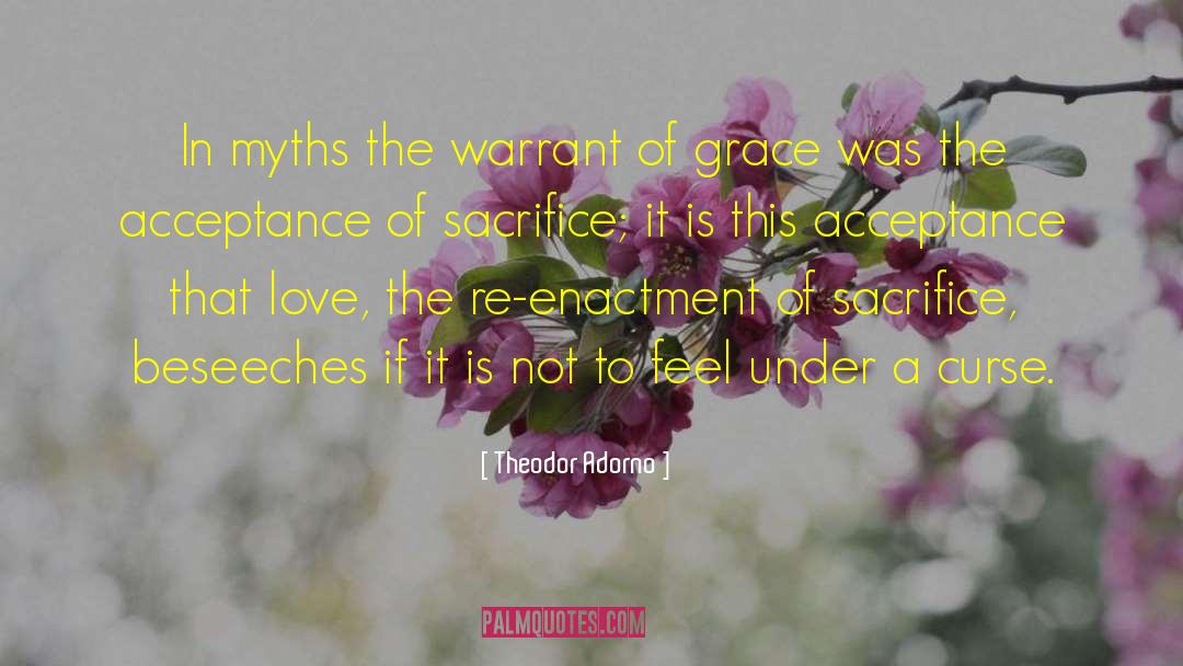 Love Acceptance quotes by Theodor Adorno