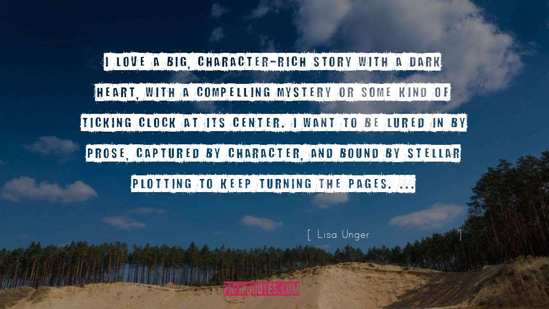Love Adventure quotes by Lisa Unger