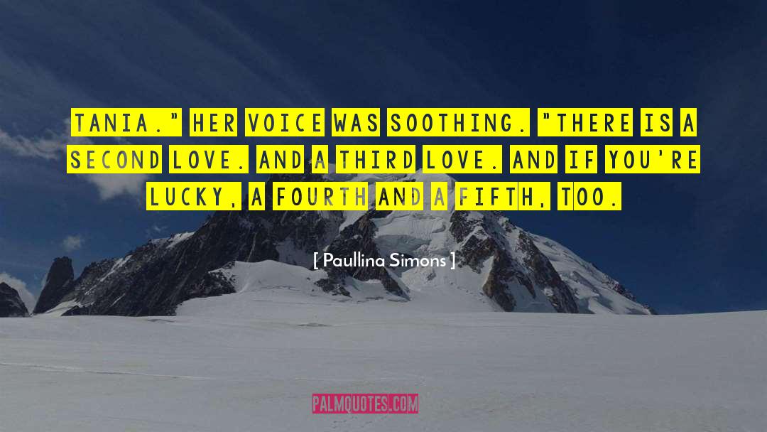 Love Advice quotes by Paullina Simons